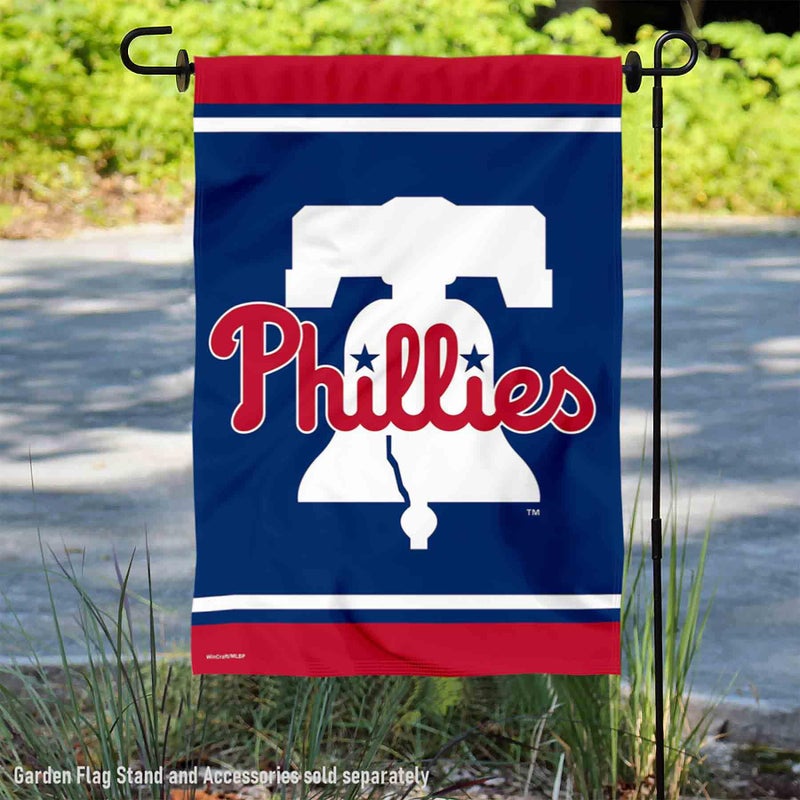 WinCraft Philadelphia Baseball New Bell Double Sided Garden Flag - Image 2